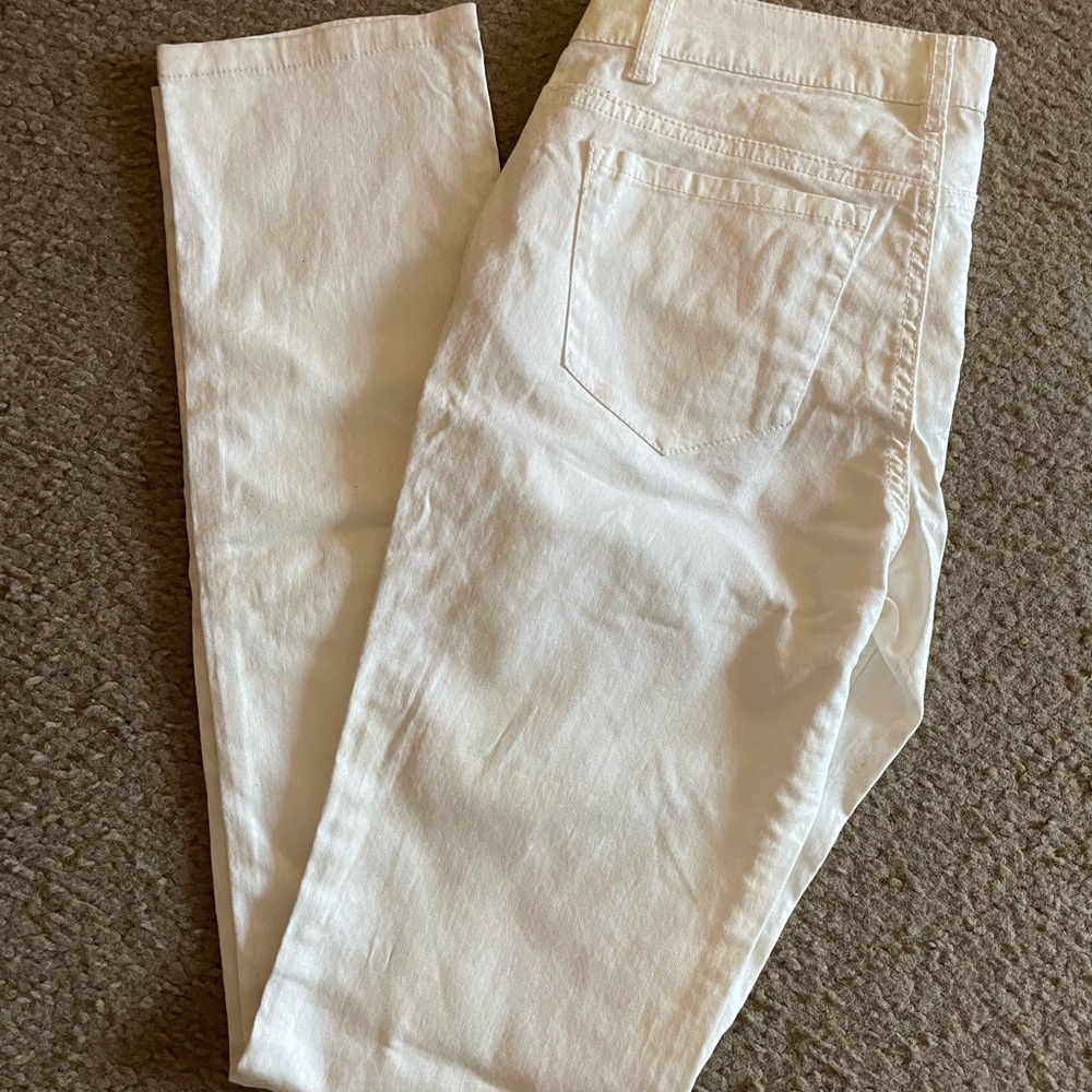 COPY - White Snakeskin Pants (Tagged Zara for exposure)